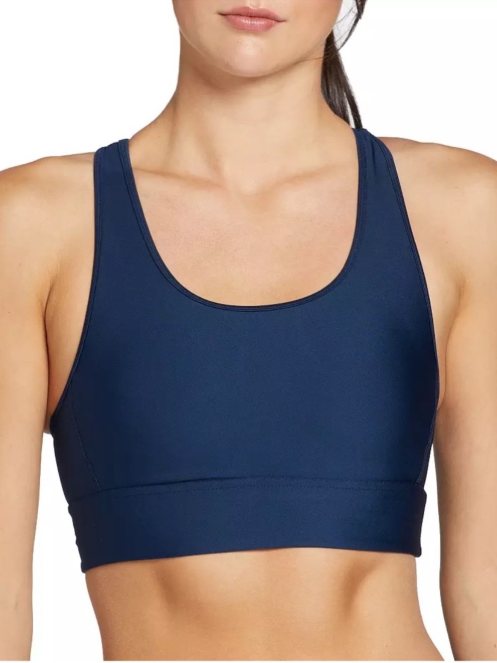 DSG | Navy Blue Racerback Compression Sports Bra